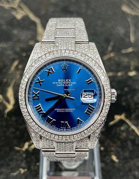 iced rolex women& 39|rolex iced out price.